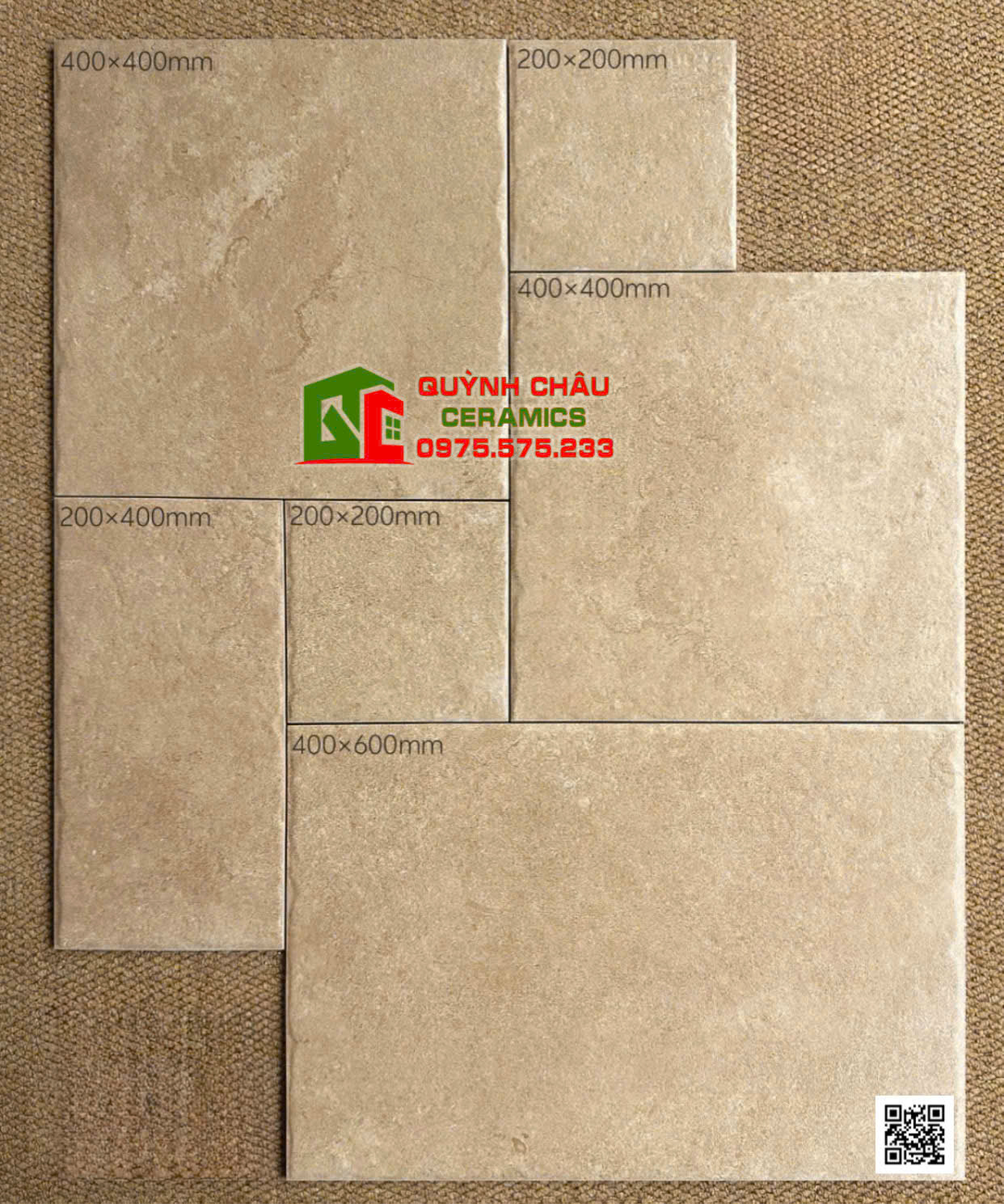 Gạch giả cổ Castle ghép Modul nhập khẩu trung quốc