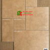Gạch giả cổ Modul mix size màu vàng đất
