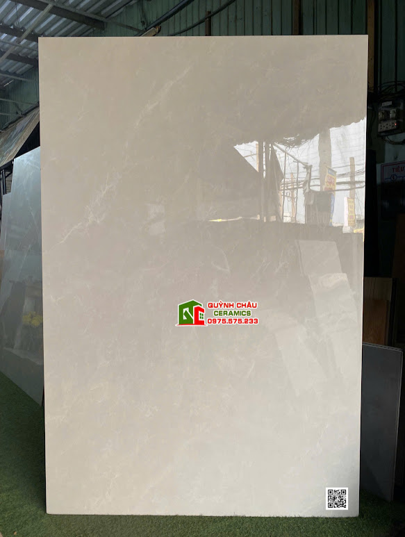 Gạch lát nền 120x180 ấn độ đá bóng kiếng xám nhạt