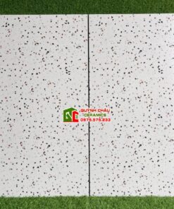 Gạch lát nền kis 60×120 vân đá terrazzo nhiều màu