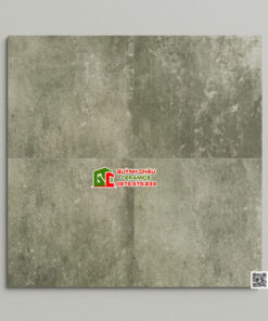 Gạch trung quốc giả cổ 40×40 mờ hiệu ứng màu xanh rêu