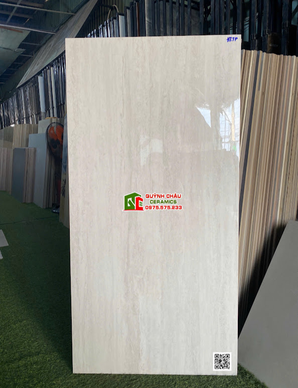 Gạch granite Travertine 60×120 màu xám sáng bóng kiếng cao cấp Gạch granite Travertine 60×120 màu xám sáng bóng kiếng cao cấp
