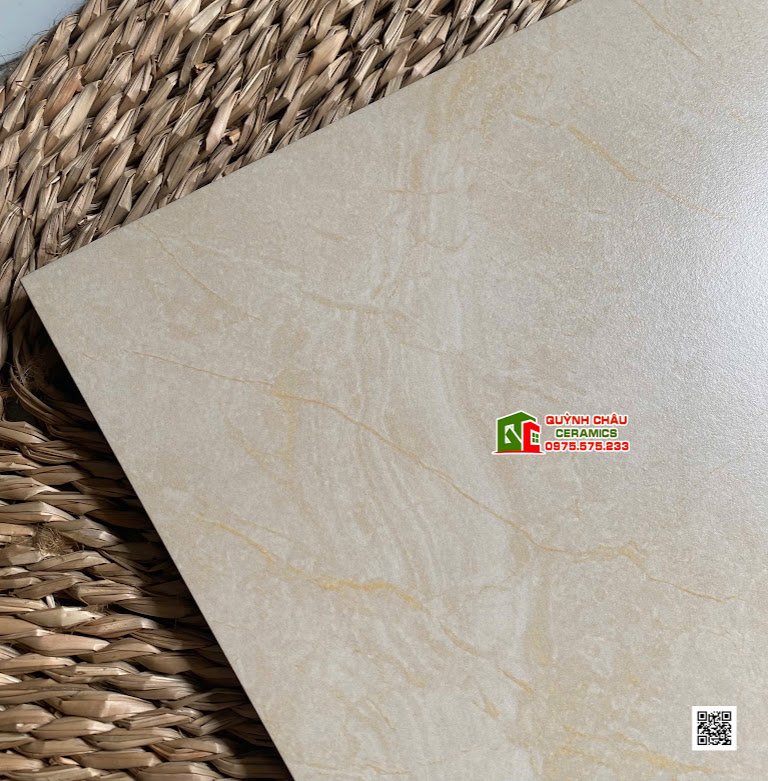 Gạch Viglacera 80×80 men mờ màu kem vàng nhạt Gạch Viglacera 80×80 men mờ màu kem vàng nhạt